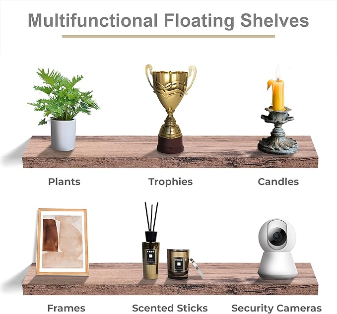 Sorbus Floating Shelves for Wall