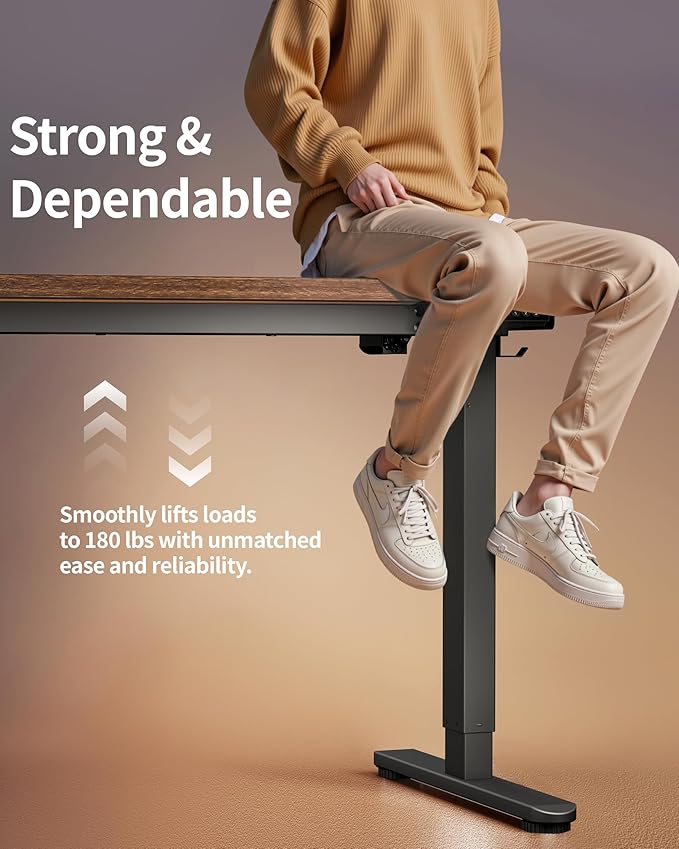 BIZUM Standing Desk Electric Adjustable Computer Desk-Stand up Desk Office