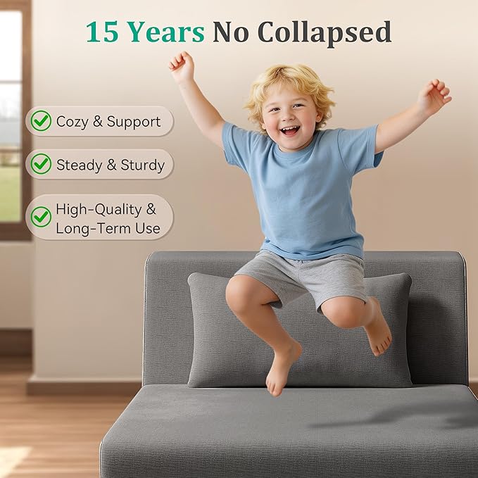 Fold Out Chair Bed, Folding Sofa Bed, 3 in 1 Convertible Sleeper Chair Bed