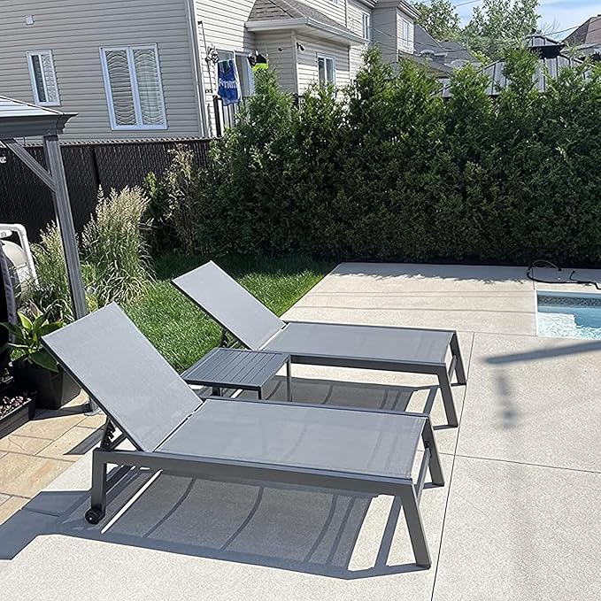 PURPLE LEAF Outdoor Chaise Lounge