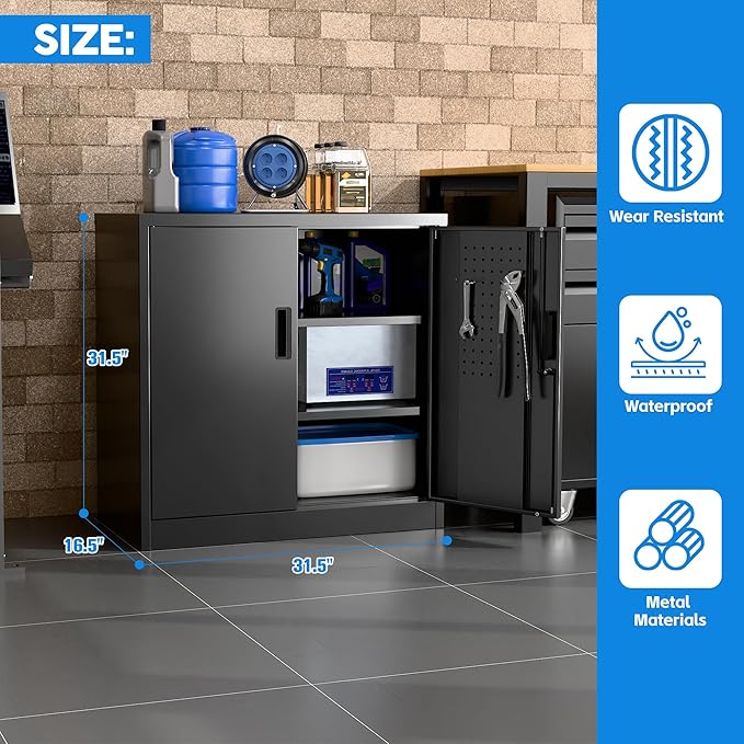 SUXXAN Metal Storage Cabinet