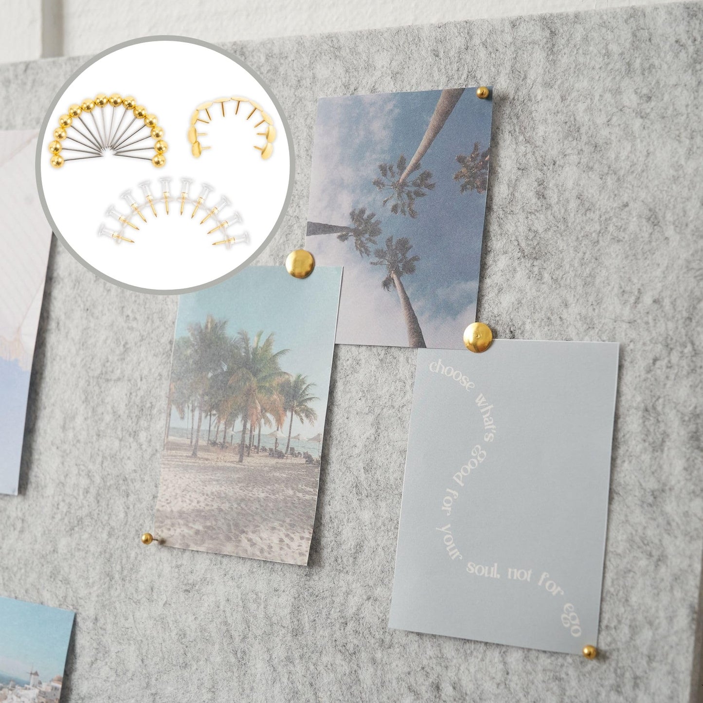 Inspirational Vision Board Kit – Complete Set with Vision Board Book & Felt Board, Motivational Pictures & Quotes to Map Your Goals & Dreams - The Perfect Supplies to Visualize Goal Setting & Success