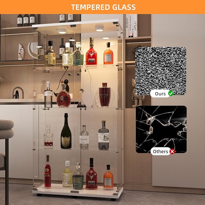 FANYUSHOW Glass Display Cabinet