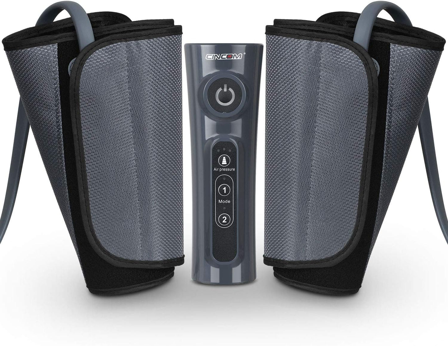 CINCOM Leg Massager for Circulation and Pain Relief, Air Compression Calf Massager with 2 Modes 3 Intensities Helpful for RLS Edema and Muscles Relaxation Gifts