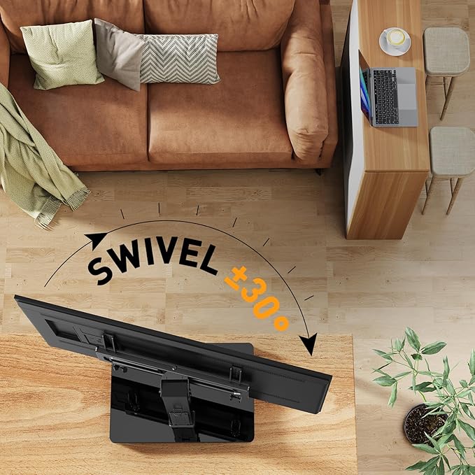 Perlegear Universal Swivel TV Stand
