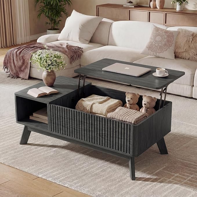 Wood Lift Top Coffee Table