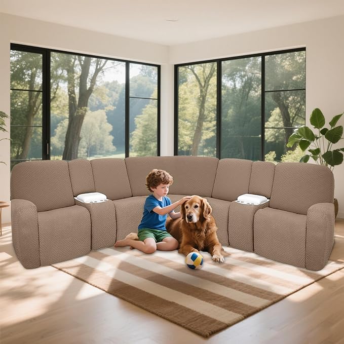 100% Waterproof Sectional Recliner Couch Covers