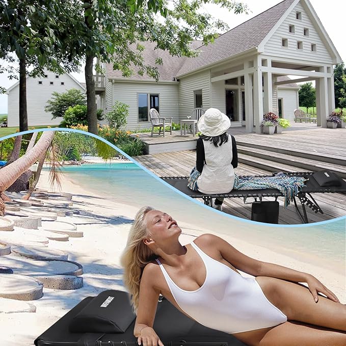 Outdoor Folding Lounge Chair Padded