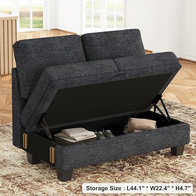 Belffin 45.6” Chenille Loveseat Module