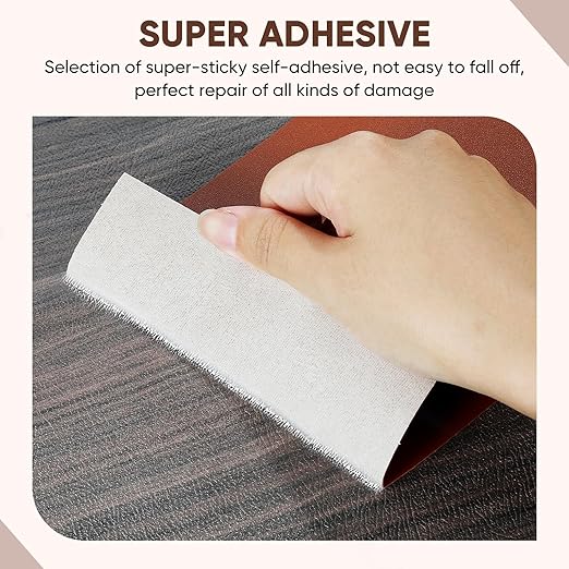 Leather Repair Tape, 16 x60 Inches Self Adhesive Leather Repair Patch，Leather