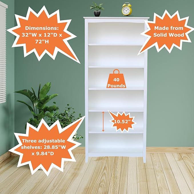 International Concepts Shaker Bookcase