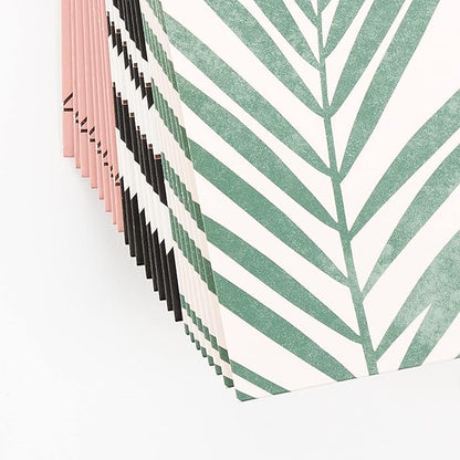 U Brands 3 Tab Files Folders, Modern + Pretty, 24 Count