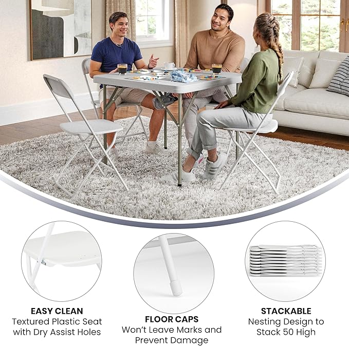 Flash Furniture Hercules Series Plastic Folding Chair