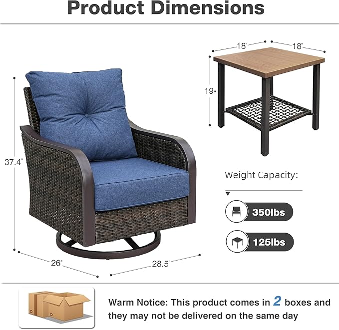 Outdoor Swivel Rocker Chairs, Wicker Swivel Rocking Chairs