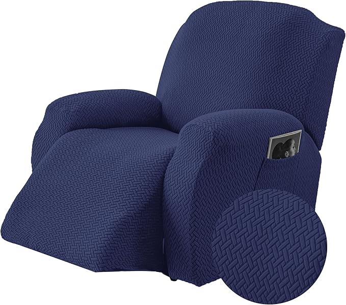 Genina Recliner Chair Covers, Stretch Reclining Chair Cover, Recliner Sofa