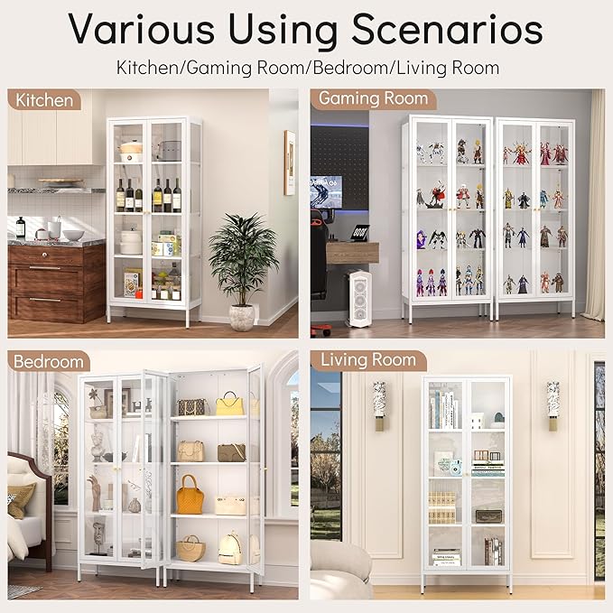 Polup Glass Display Cabinet