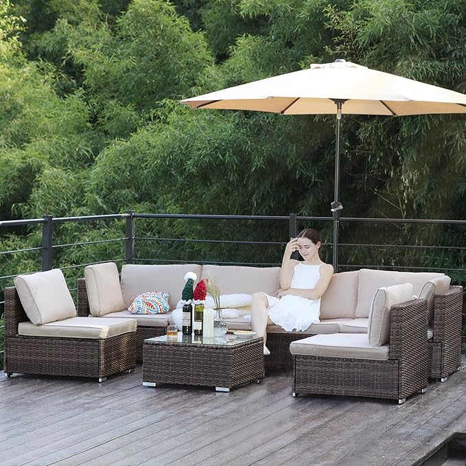 7-Piece Outdoor Patio Furniture Set
