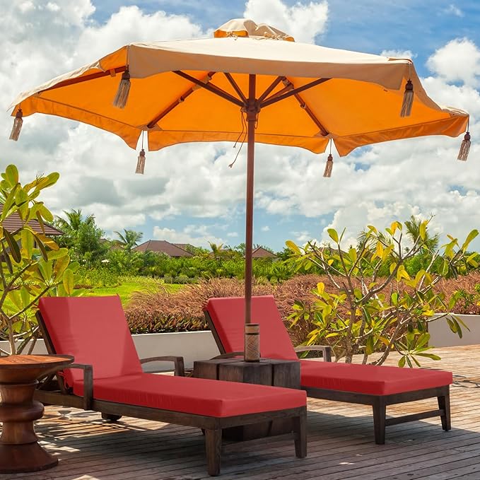 Patelai 2 Set Outdoor Chaise Lounge Cushions