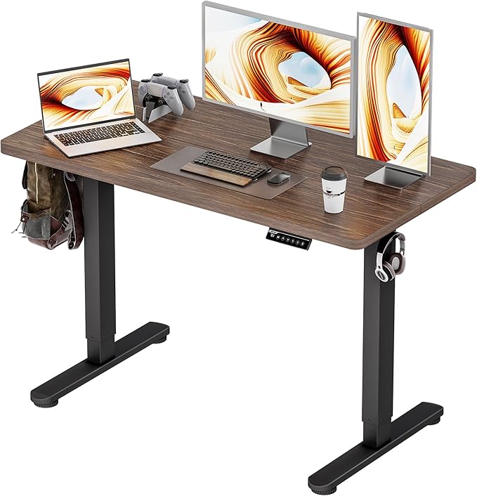 BIZUM Standing Desk Electric Adjustable Computer Desk-Stand up Desk Office