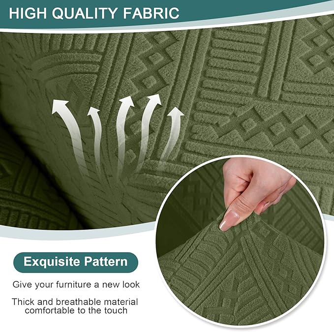Ruaozz Loveseat Recliner Covers