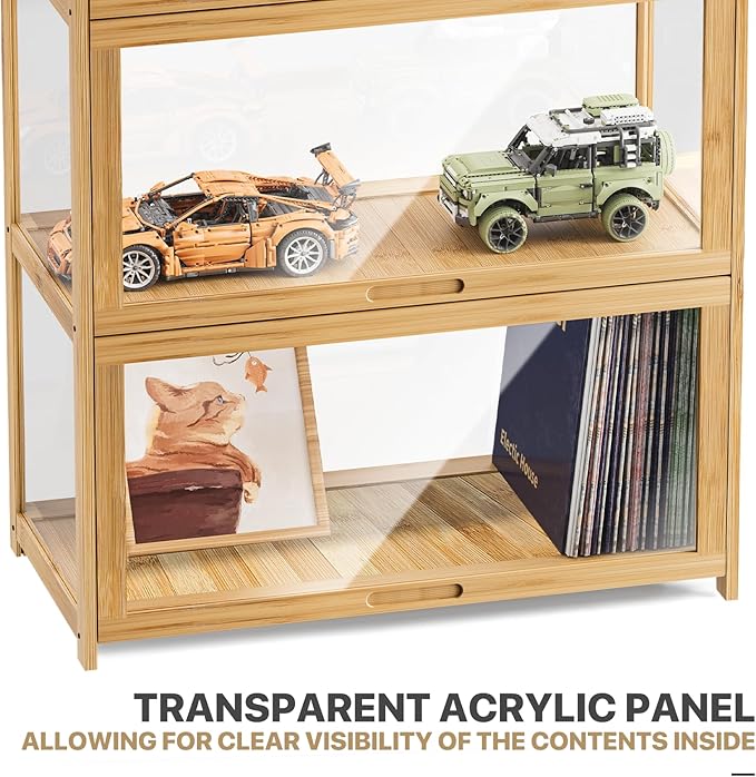 MoNiBloom 67.5" Curio Display Cabinet