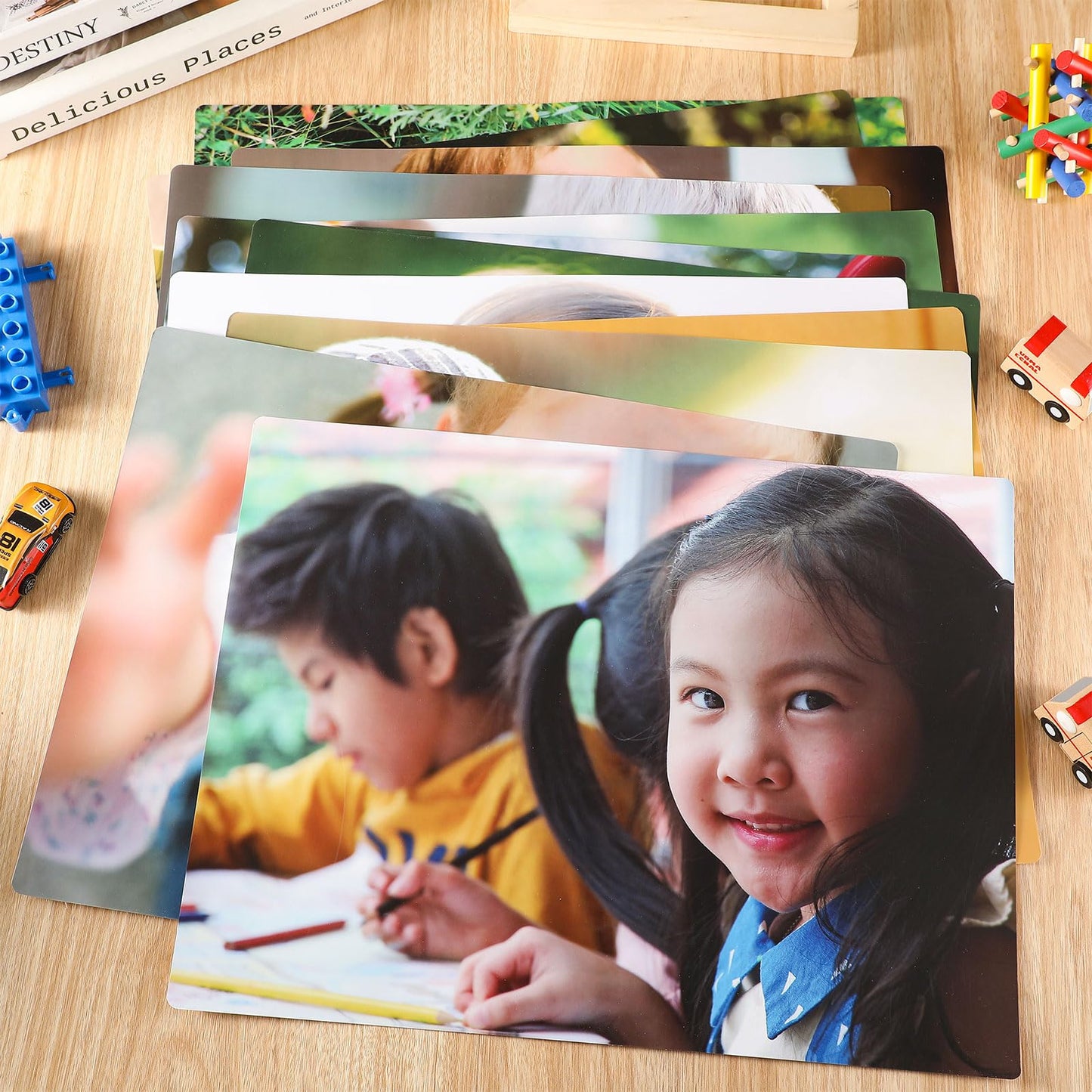 Motiskyy 12 Pcs Diversity Posters for Classroom Preschool Educational Learning Real Pictures for Daycare Home Multicultural Awareness(Children Real Photo Poster Style)