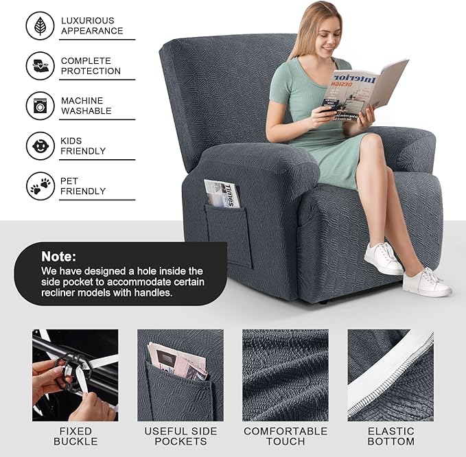Timeles Recliner Covers Recliner Chair Covers Reclining Couch Covers Sofa