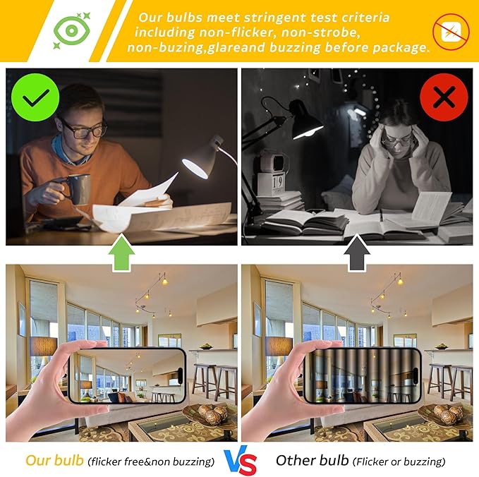 Dimmable E26 T30 T10 LED Bulb Long Tube Light Bulb 4W, Type T Tubular Light