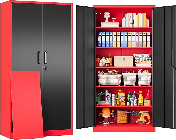 6 Tier Garage Storage Cabinet