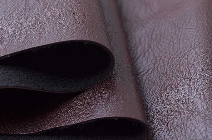 Wento Thick 3 Yard Faux Leather Fabric Soft Skin Grain PU Leather