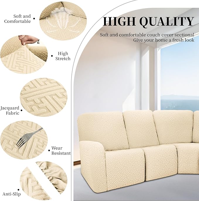 100% Waterproof Sectional Recliner Couch Covers