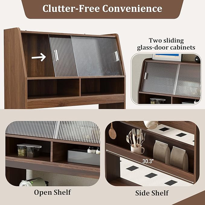 LUMISOL Space Saving Folding Dining Table