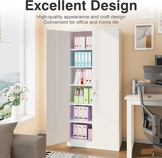 Wide & Deep Metal Storage Cabinet