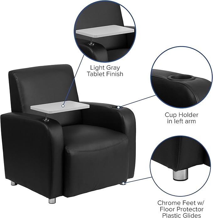 Flash Furniture George LeatherSoft Guest Chair