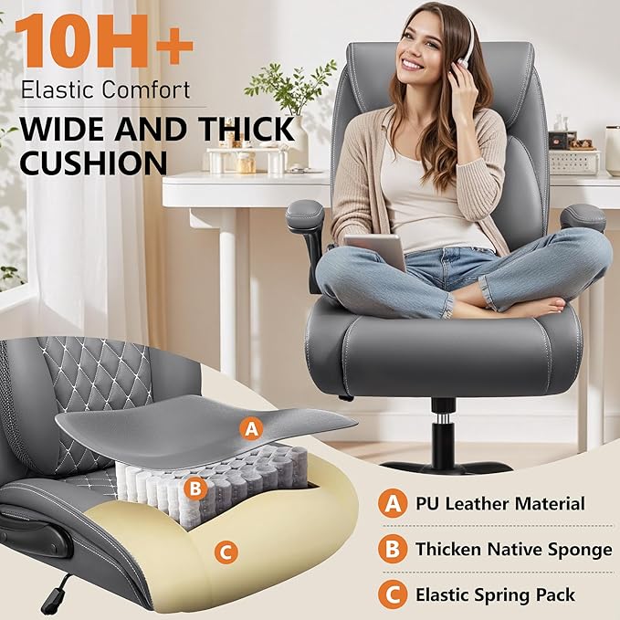 BESTFAIR Office Chair, Executive Computer Desk Chair