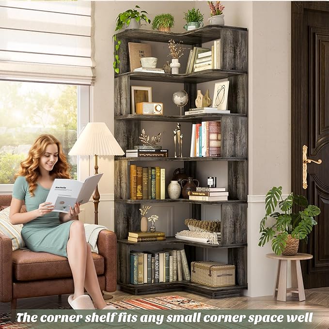 Armocity Corner Book Shelf