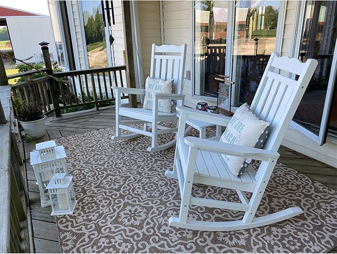 Stoog All-Weather Outdoor & Indoor Rocking Chair, Porch Rocker