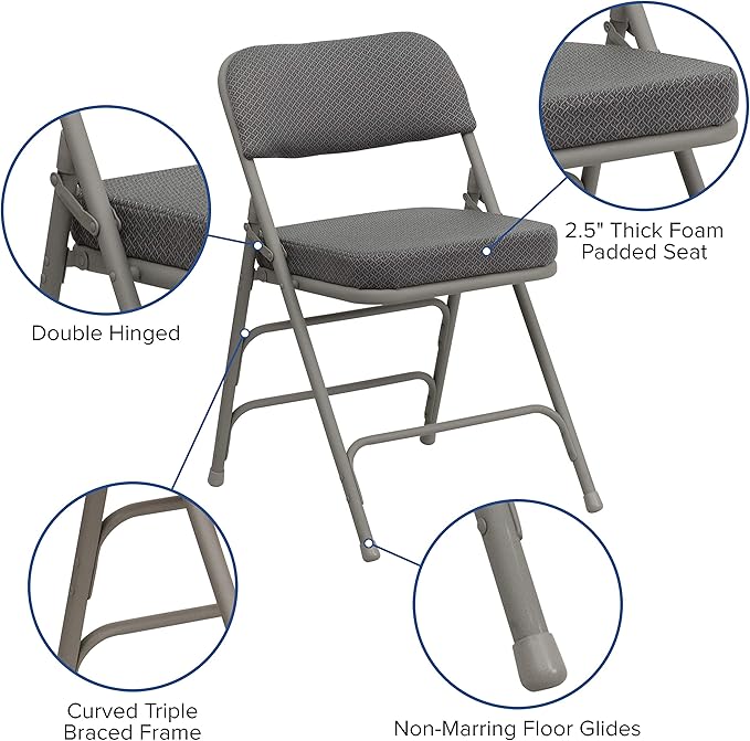 Flash Furniture Hercules Series Metal Folding Chairs