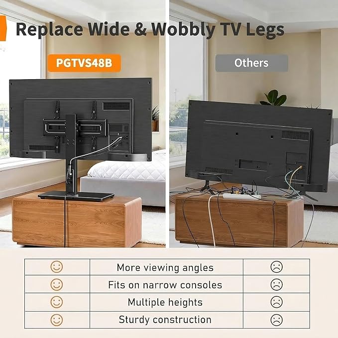 Perlegear Universal TV Stand