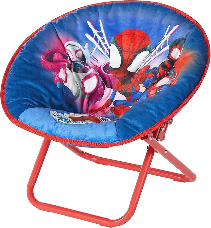 Marvel Spidey and His Amazing Friends 19” Frame Folding Toddler Saucer™ Chair