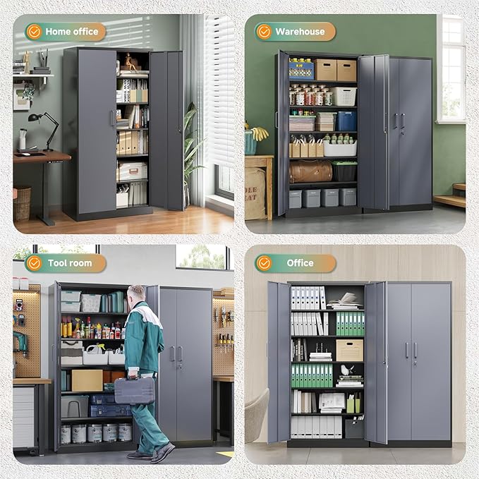 Letaya Metal Storage Cabinets