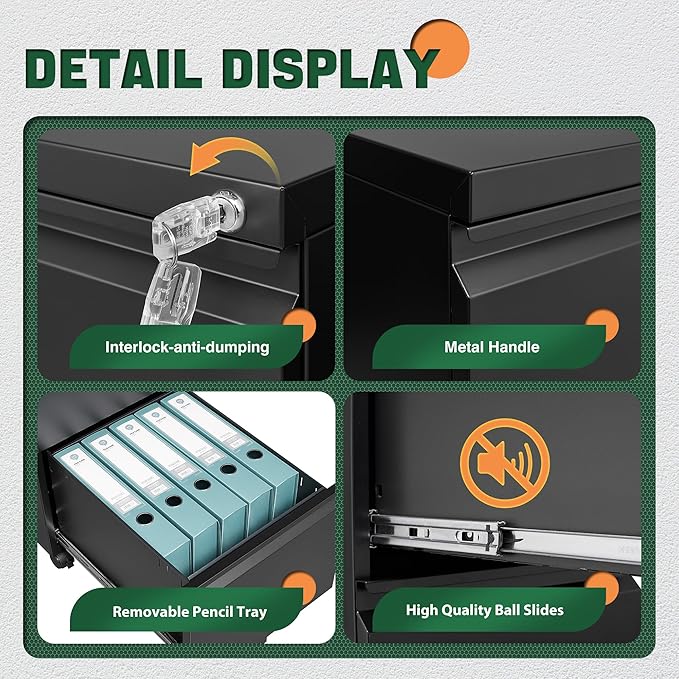 Letaya Mobile File Cabinet