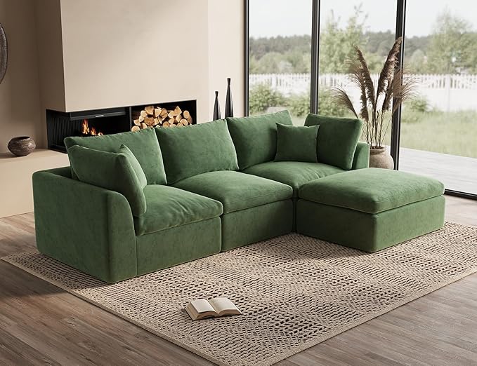 ohllob 110" Cloud Sectional Couches