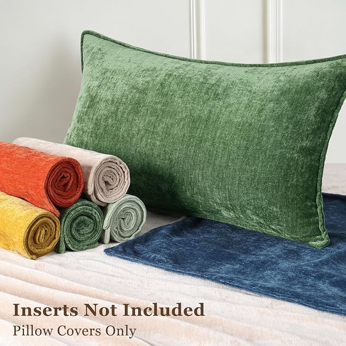 decorUhome Summer Couch Throw Pillow Covers 18x18 Set of 2, Decorative Soft