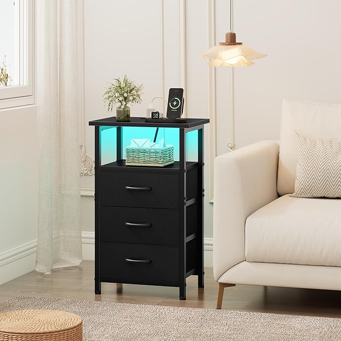 Vagusicc Night Stand Set 2