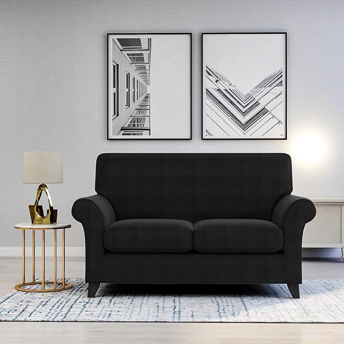 ZNSAYOTX 3 Piece Loveseat Covers