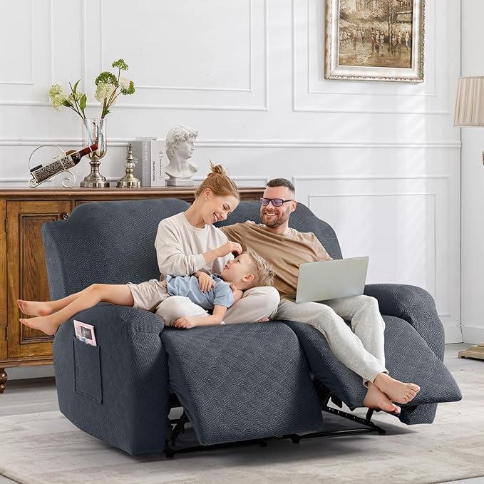 Timeles Extra Wide Recliner Loveseat Cover Oversized Reclining Couch Covers