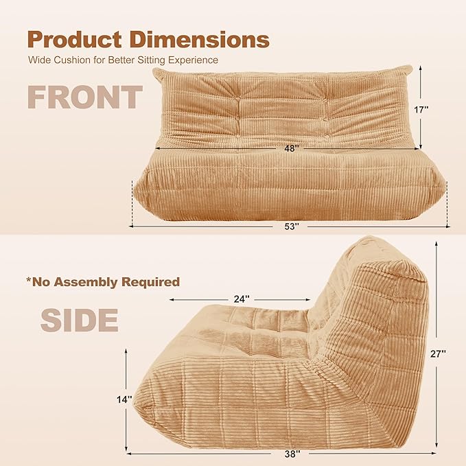 Bean Bag Chair, Giant Beanbag Chairs