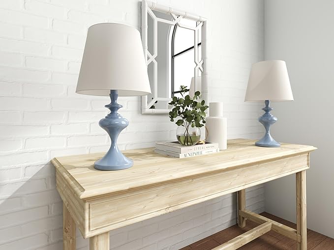 Bamboo-Look Solid Wood Window Pane Mirror 23" X 31"