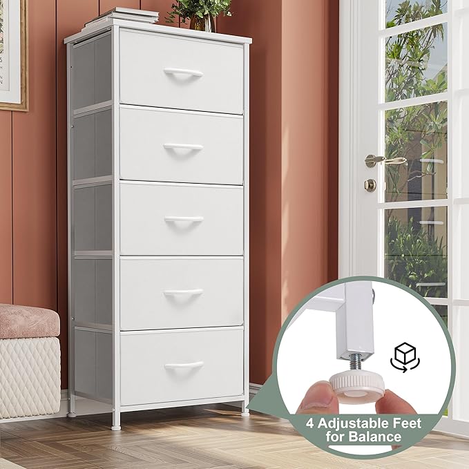 Crestlive Products Tall Dresser Vertical Storage Tower